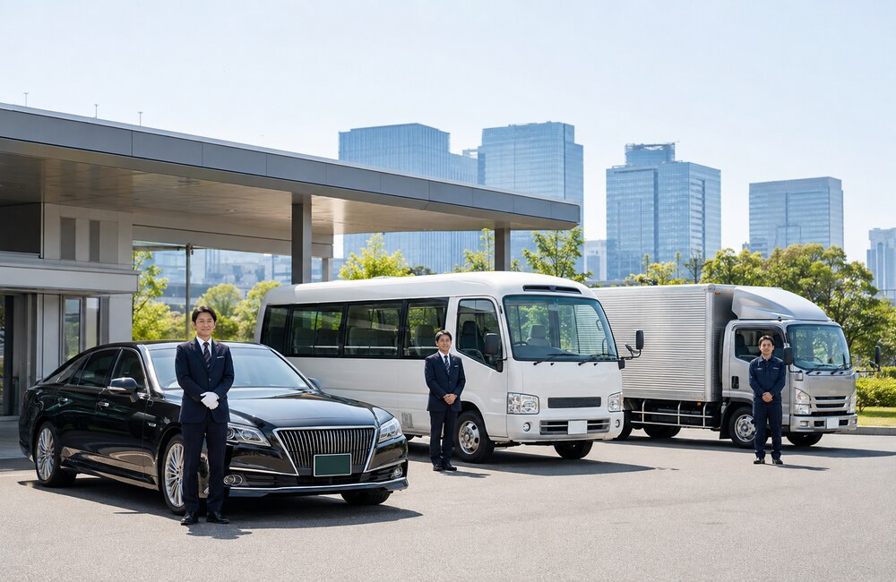 東京のドライバー派遣の種類