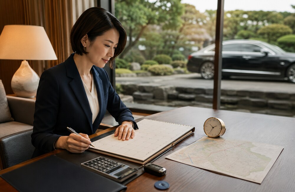 鎌倉の役員運転手にかかる料金と契約条件